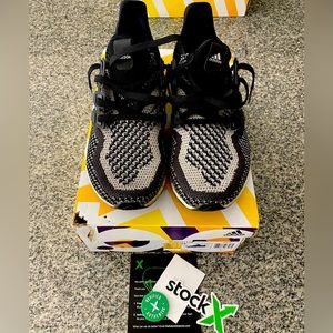 Men’s Adidas Ultra Boost 2.0 Black Reflective, Size 9.5 with StockX Tags